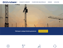 Tablet Screenshot of distridiam.fr